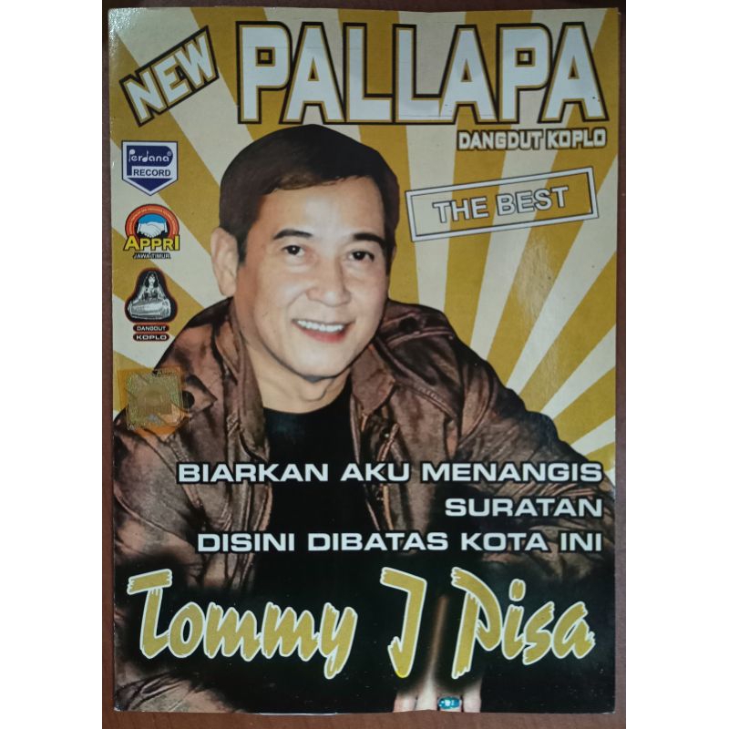 VCD original om New pallapa the best of Tommy j pisa