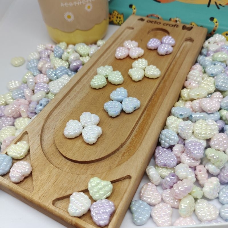 DIY Topping Mote Manik Love Bintang Waffle Luxury (10pcs)