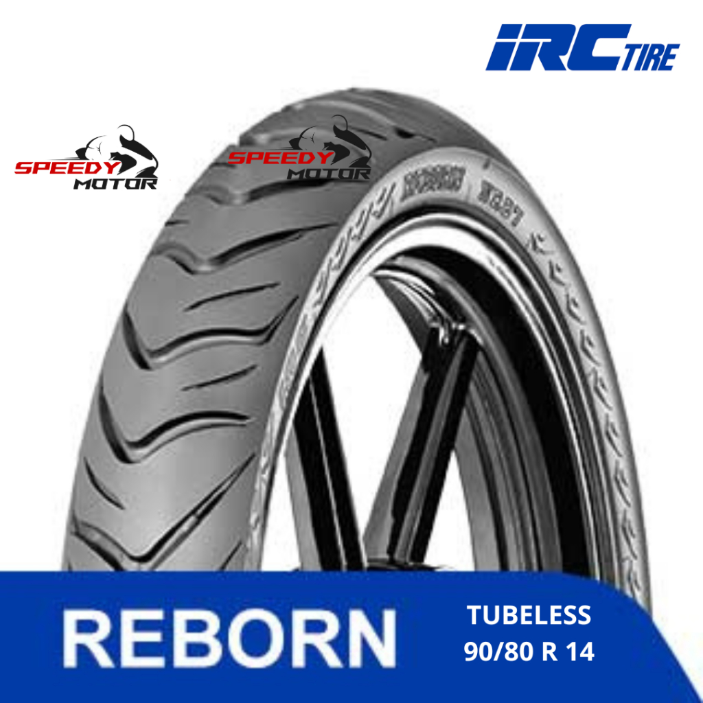 Ban Motor IRC 90/80 Ring 14 Reborn Tubeless 90/80-14 Ban Motor Vario 150