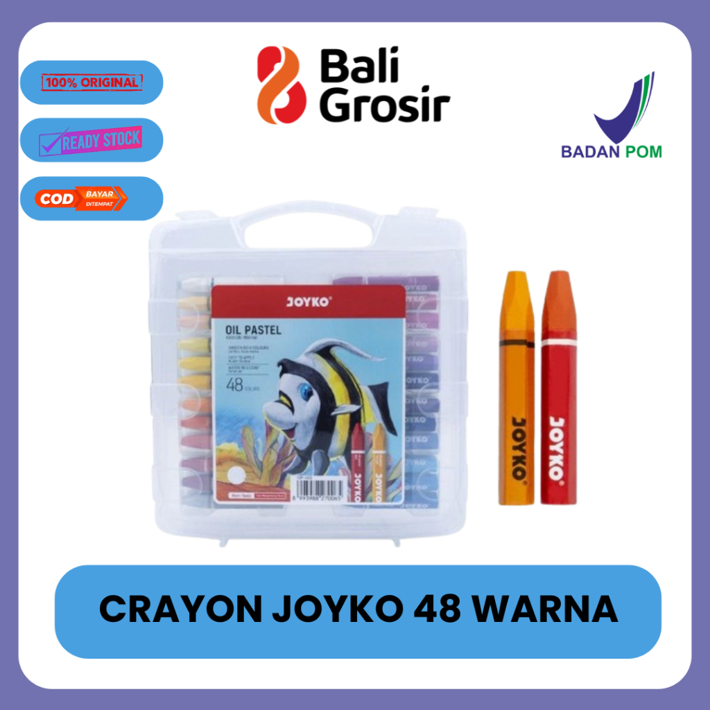

BALI GROSIR - CRAYON JOYKO 48 WARNA