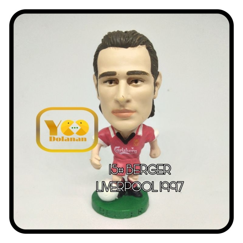 15# BERGER - LIVERPOOL 1997 CORINTHIAN PROSTARS FIGURE PEMAIN BOLA