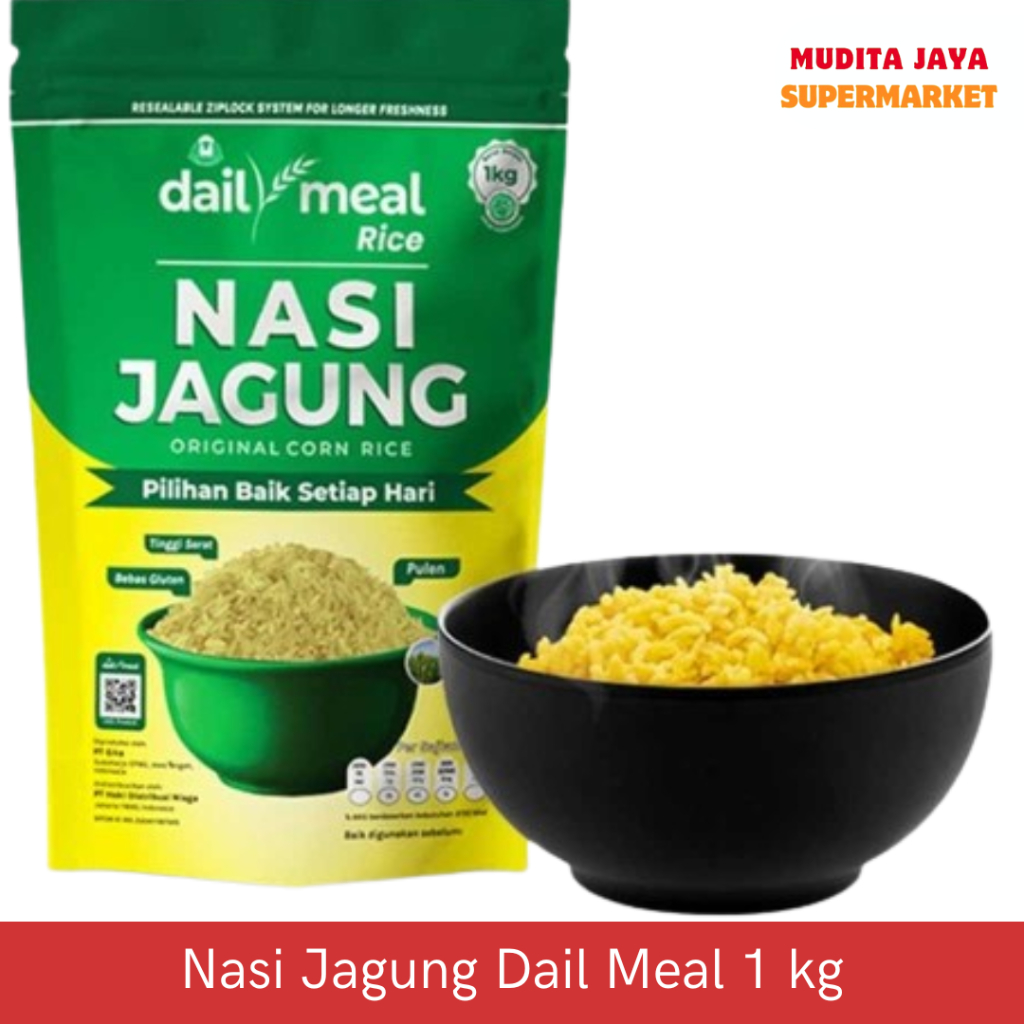 

Nasi Jagung Dail Meal 1 kg