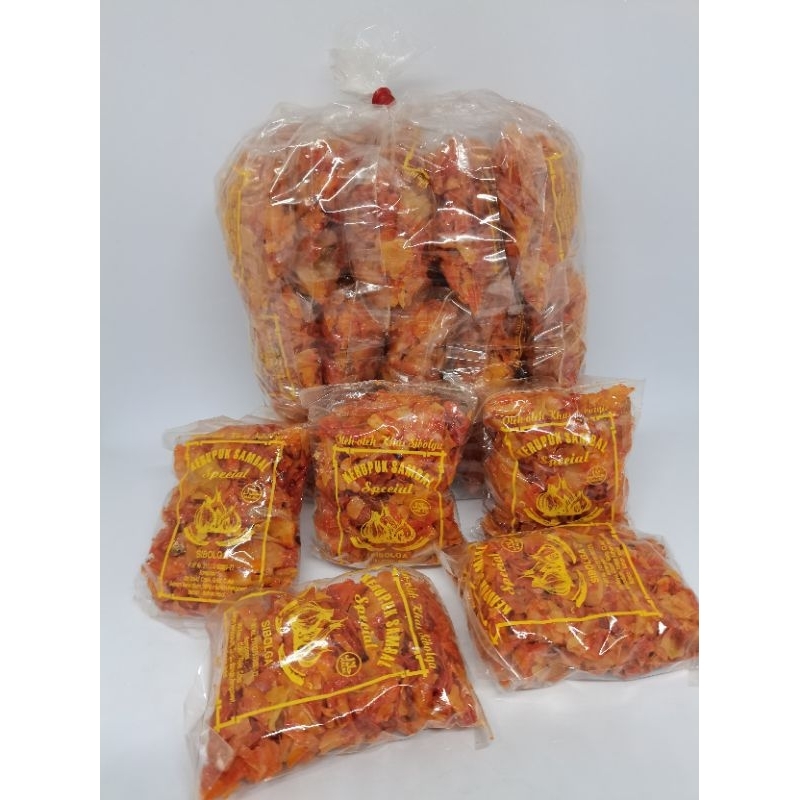 

Kerupuk Sambal Special Sibolga Cap Bawang Bungkusan Kecil