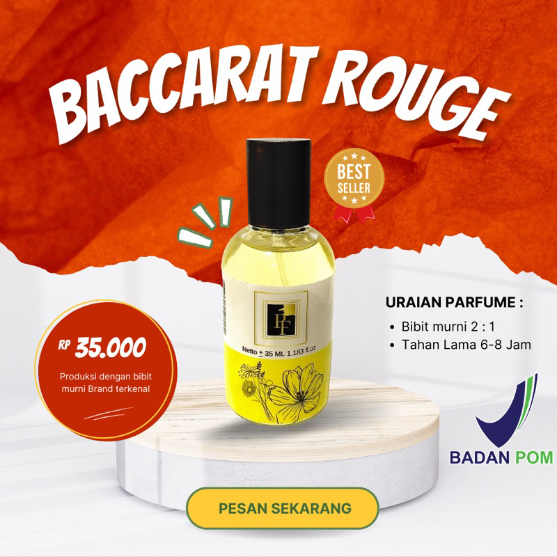 Parfume Baccarat Rouge Bibit Murni