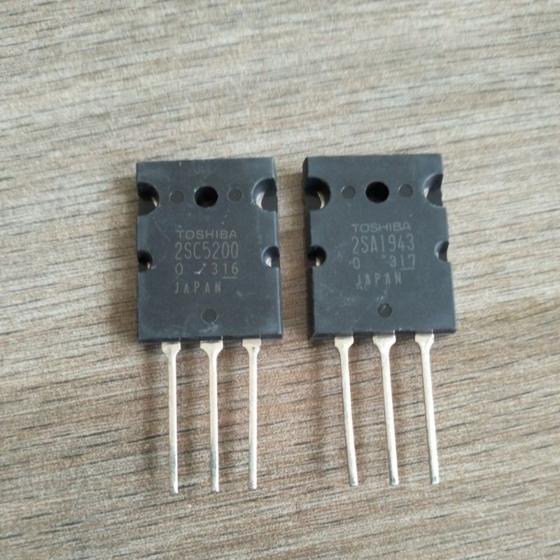 Transistor Toshiba SC5200 SA1943 ori