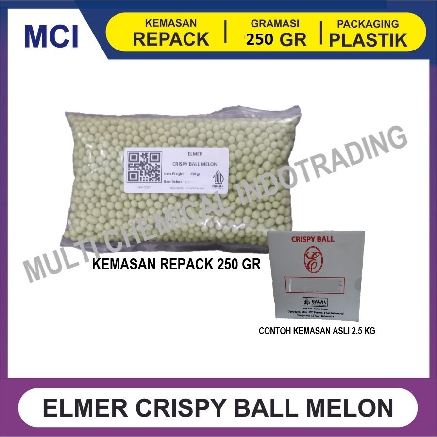 

ELMER CRISPY BALL 250 GR - MELON