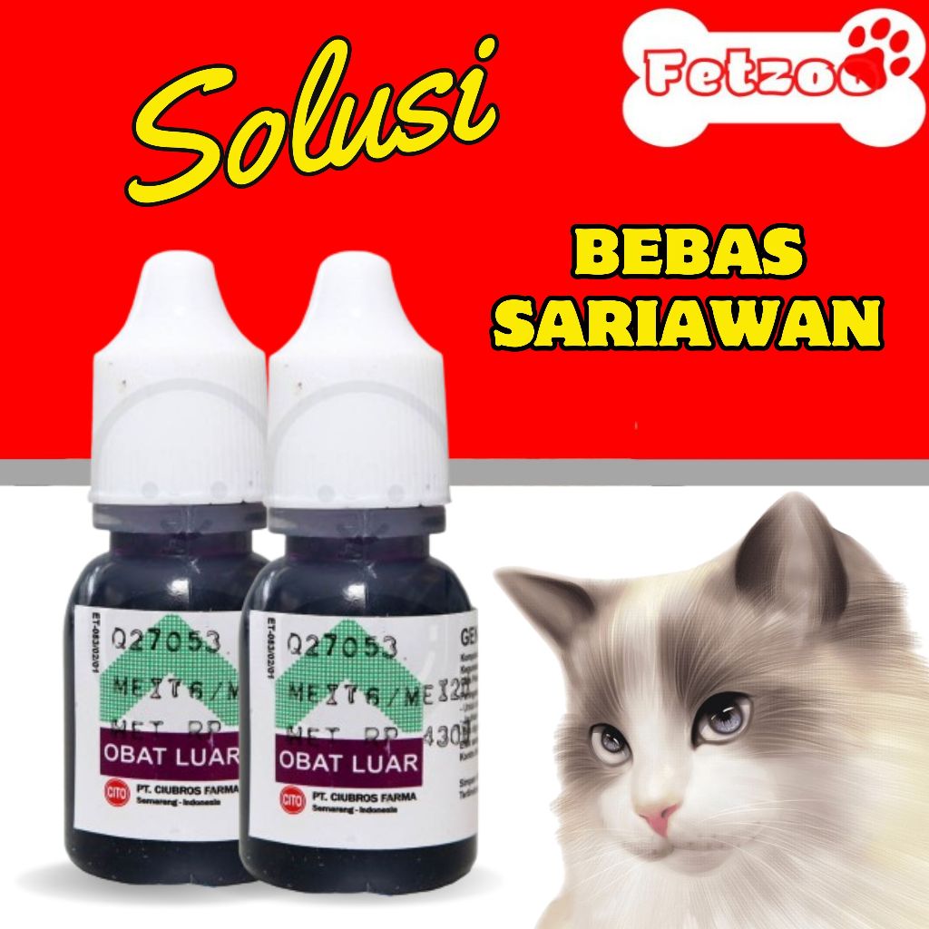 Obat Sariawan Sirup Gom Warna Ungu Gentian Violet Aman Original Ampuh Membantu Mengatasi Sariawan FE