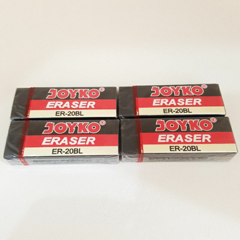 

Eraser / Penghapus Besar JOYKO ER - 20BL HITAM / Penghapus Pensil Joyko ER-20BL