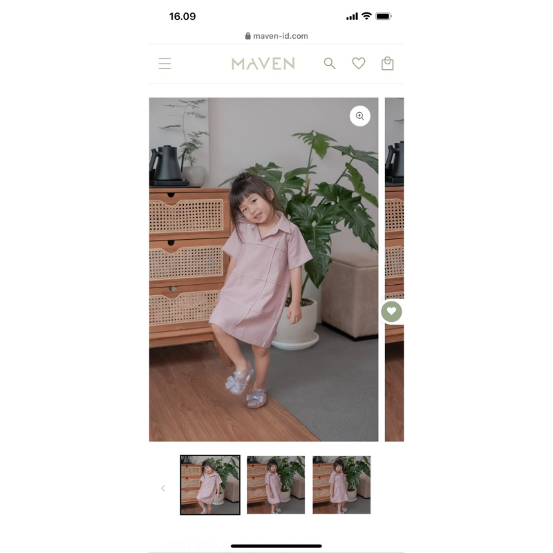 Mini Maven Reverie cotton candy sz 6y