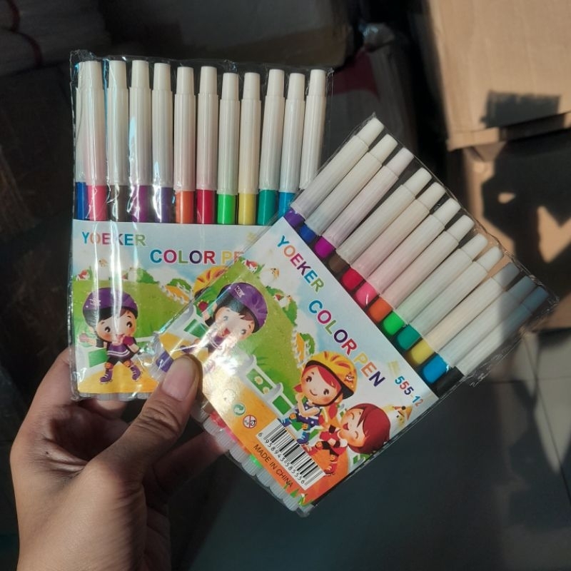 

Spidol Warna Yorker (Isi 12 Warna)