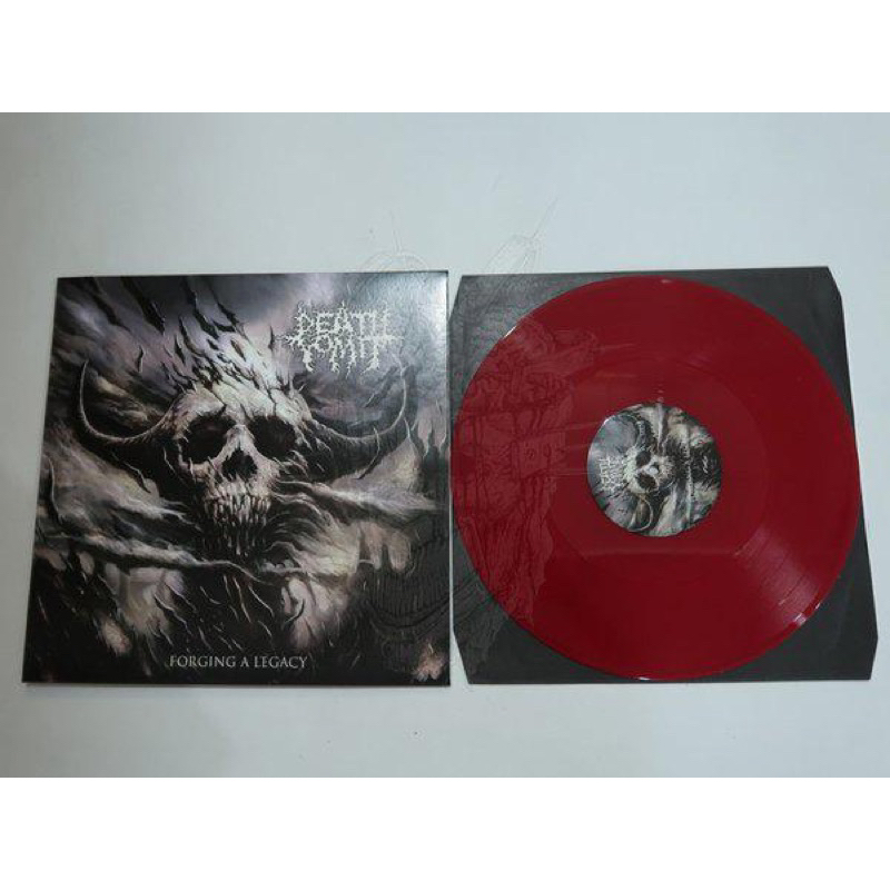 DEATH VOMIT forging a legacy RED- VINYL ORIGINAL