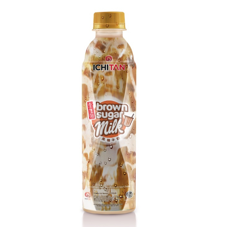 ICHITAN BROWN SUGAR MILK / THAI MILK TEA 300ML 1Botol ( Tidak Dingin )