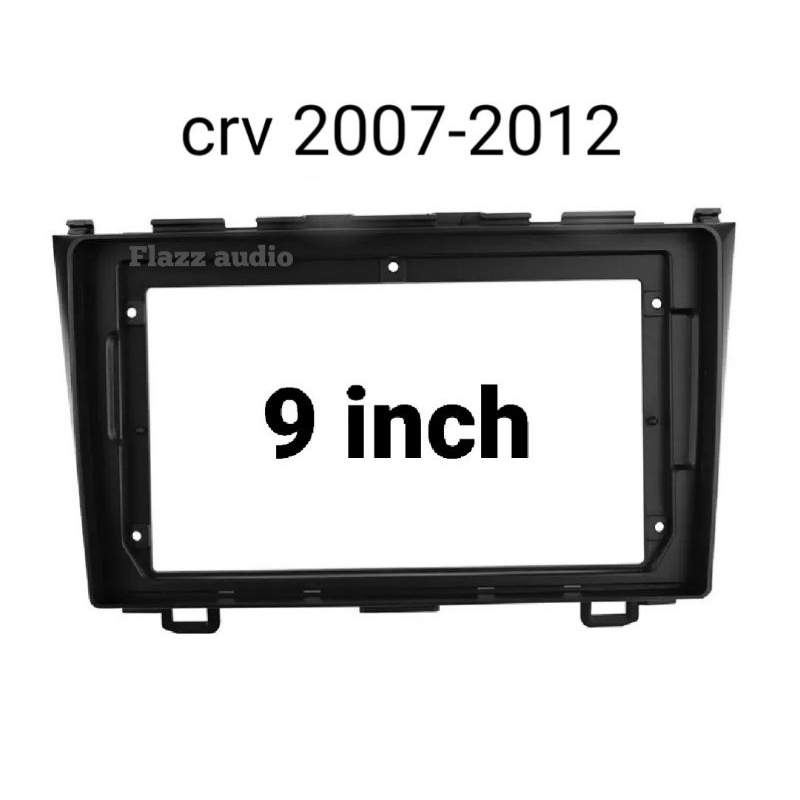 frame head unit android 9 inch crv 2007-2012