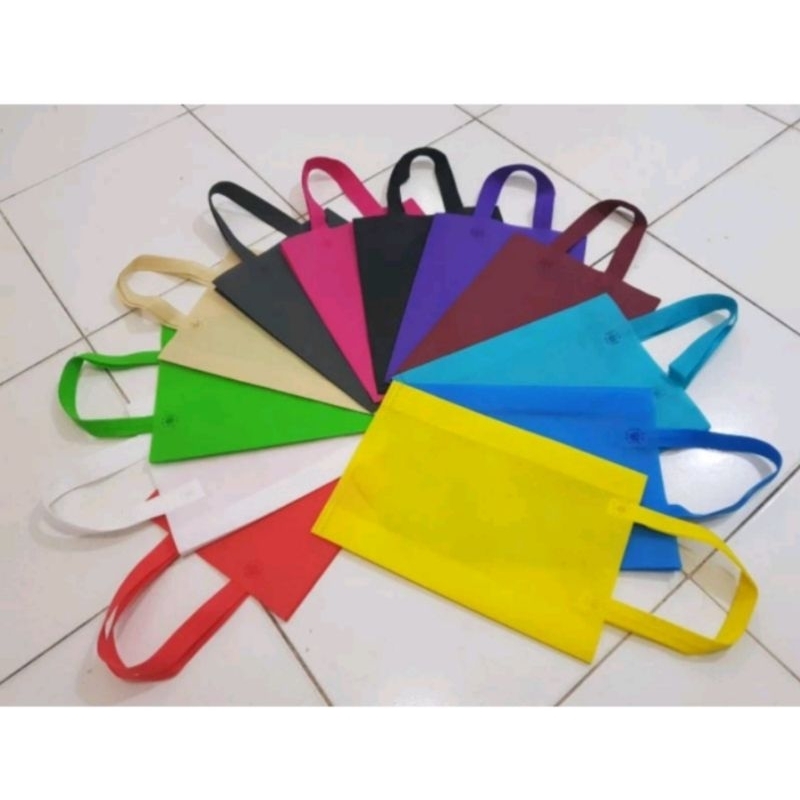 

Goodie bag tali lipat samping UK 25x35x8 tebal
