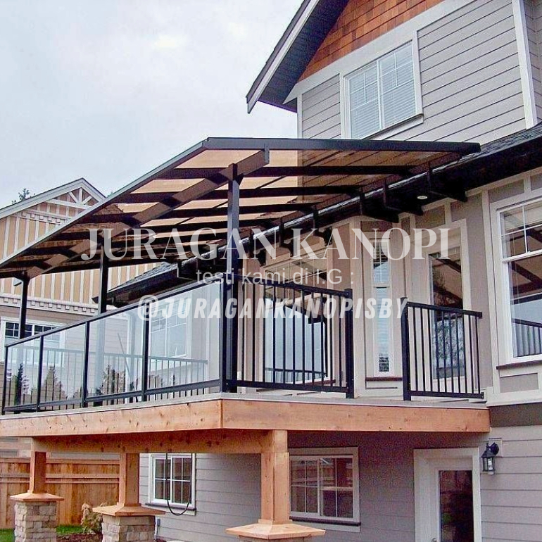 kanopi balkon dak kanopi mezzanine outdoor dak plat teser