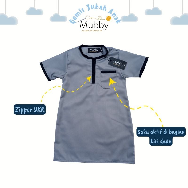 Jubba Jubah Arab Gamis Anak Laki-Laki