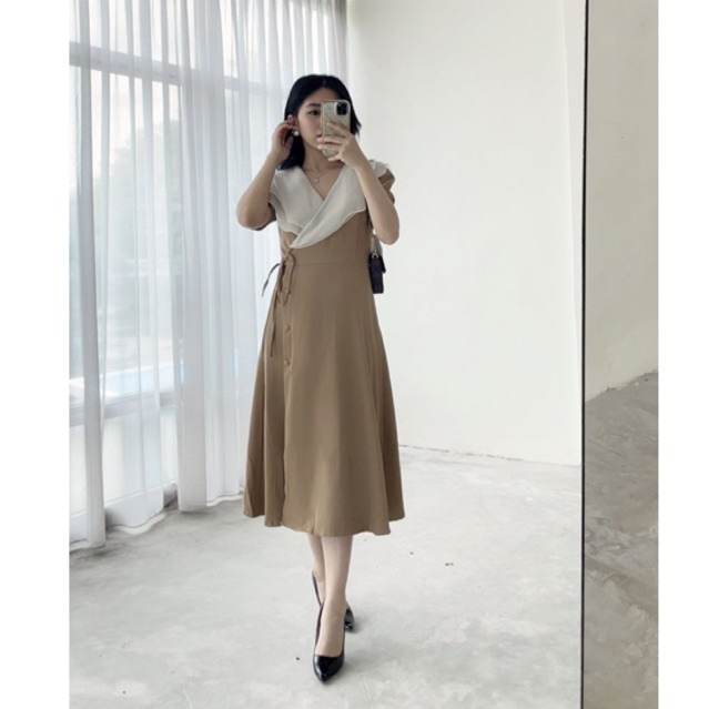 [A WARDROBE] ALICIA MIDI DRESS