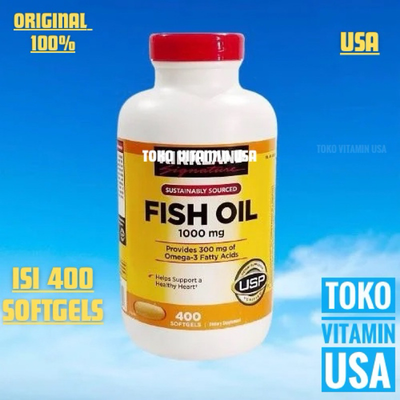( USA ) Kirk,land Fish Oil 1000 Mg Fish Oil 1000Mg Omega -3 Fatty Acids
