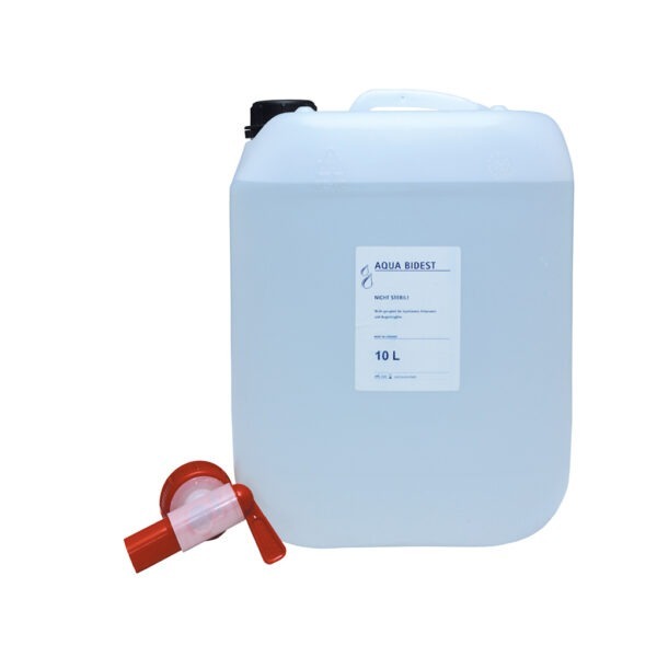 Aquabidest Purified Pure Water/ Aqua Bidestilata | 20 Liter
