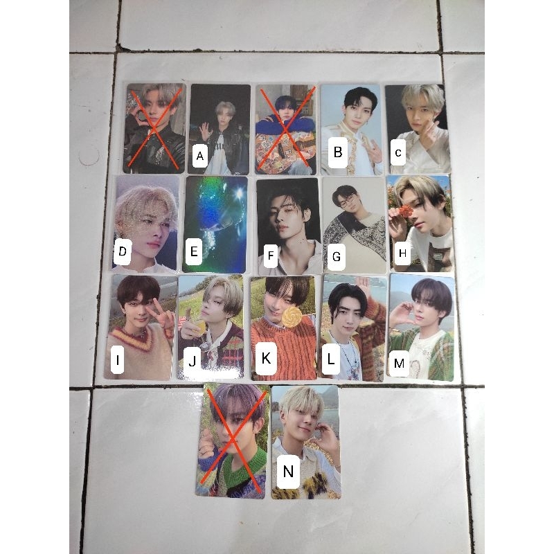 photocard pc enhypen heeseung jay ni-ki jake dark blood hoodie enniv bene you jp manifesto jake geng