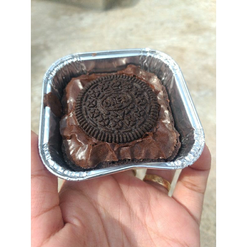 

Fudgy Brownies kemasan aluminium foil