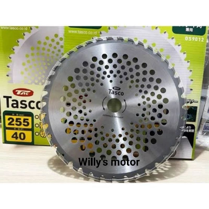 Pisau Mesin Rumput Tasco Bulat 60T Baja