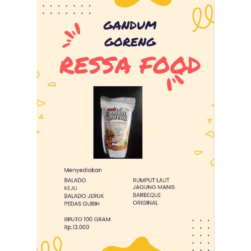 

GANDUM GORENG ORIGINAL 100gram