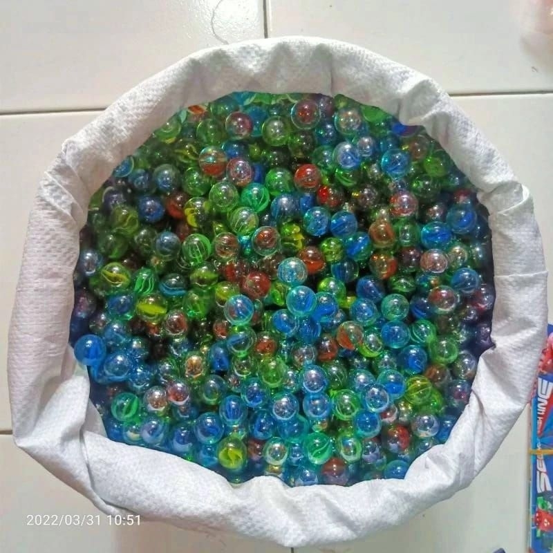 Kelereng Mata Kucing 50pcs