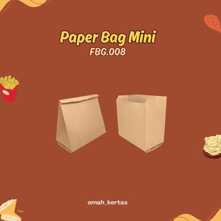 

Dijual Murah Isi1pcs FBG8 Paperbag MiniKantong Kes Ukuran Baru