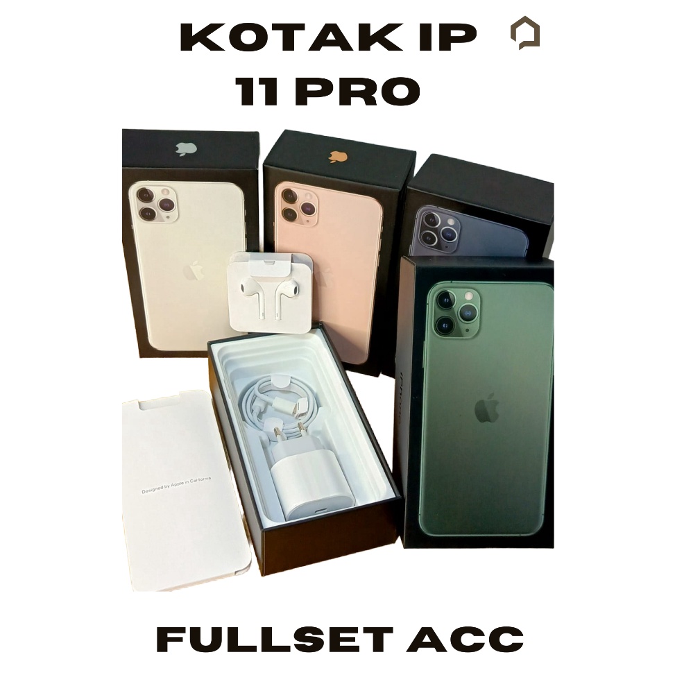 

Sale Khusus DUS BOX KOTAK IP 11 PRO FULL SET ACC ALL COLOR