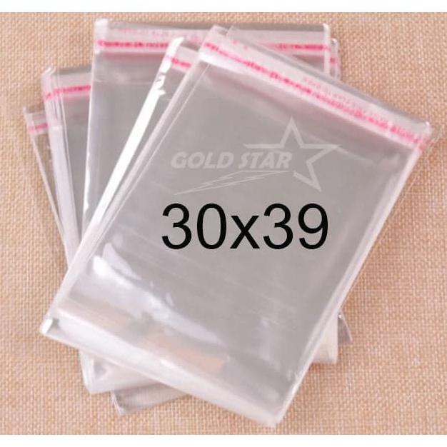 

Promo Diskon Plastik Pakaian Gamis Seal OPP 3x39 Lem