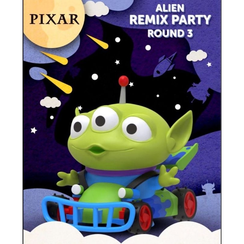 RC Car Toy Story Alien Remix Party Round 3 Beast Kingdom Disney Pixar Pizza Planet Open Box Confim F