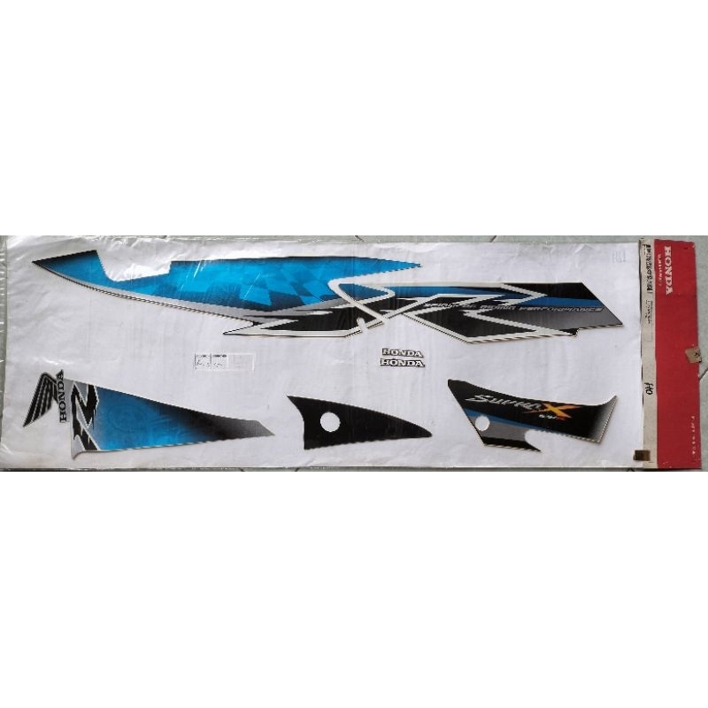 striping stiker supra x 125 original Ahm ORI