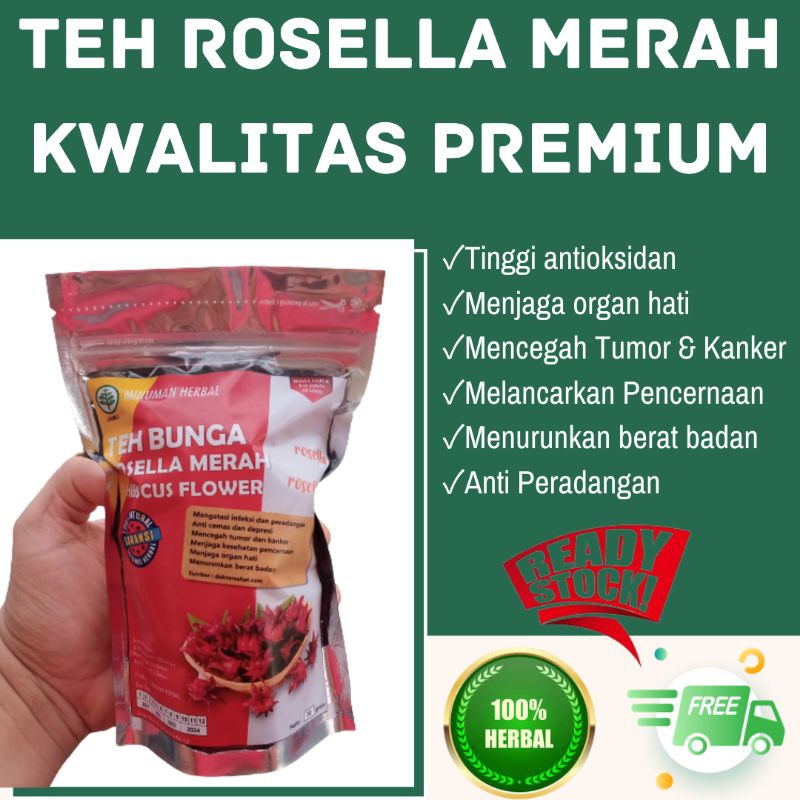 

Teh Bunga Rosella Merah Premium