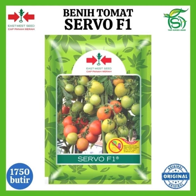 Benih Tomat SERVO F1 1750 Biji - Bibit Cap Panah Merah