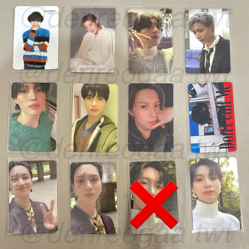 WTS ALL ABOUT TAEMIN SHINEE PHOTOCARD PC