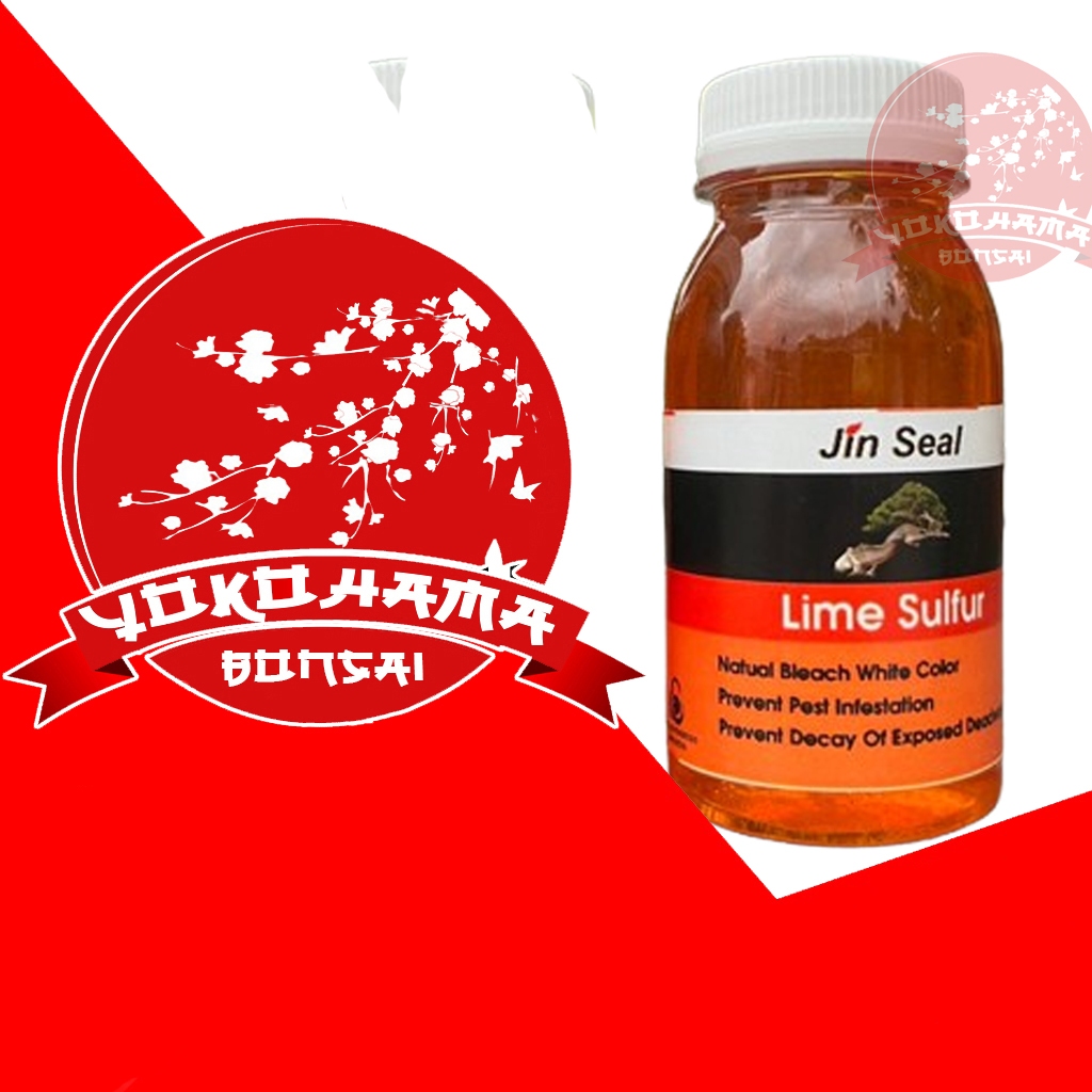 YOKOHAMA BONSAI-Lime sulfur 100 ml untuk deadwood bonsai batang mati jin
