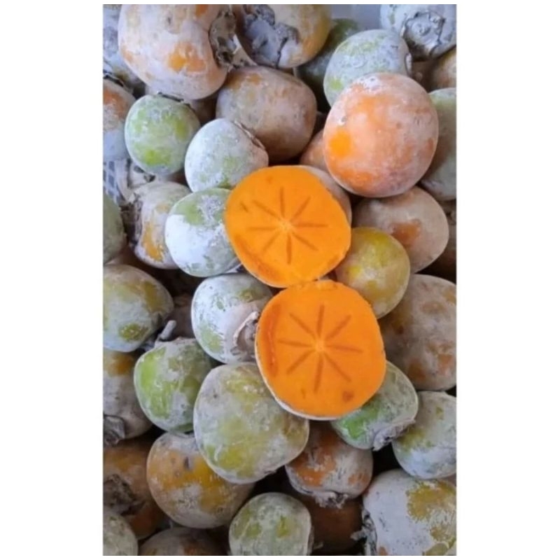 buah kesemek lokal premium/ buah bedak / buah kesemek premium