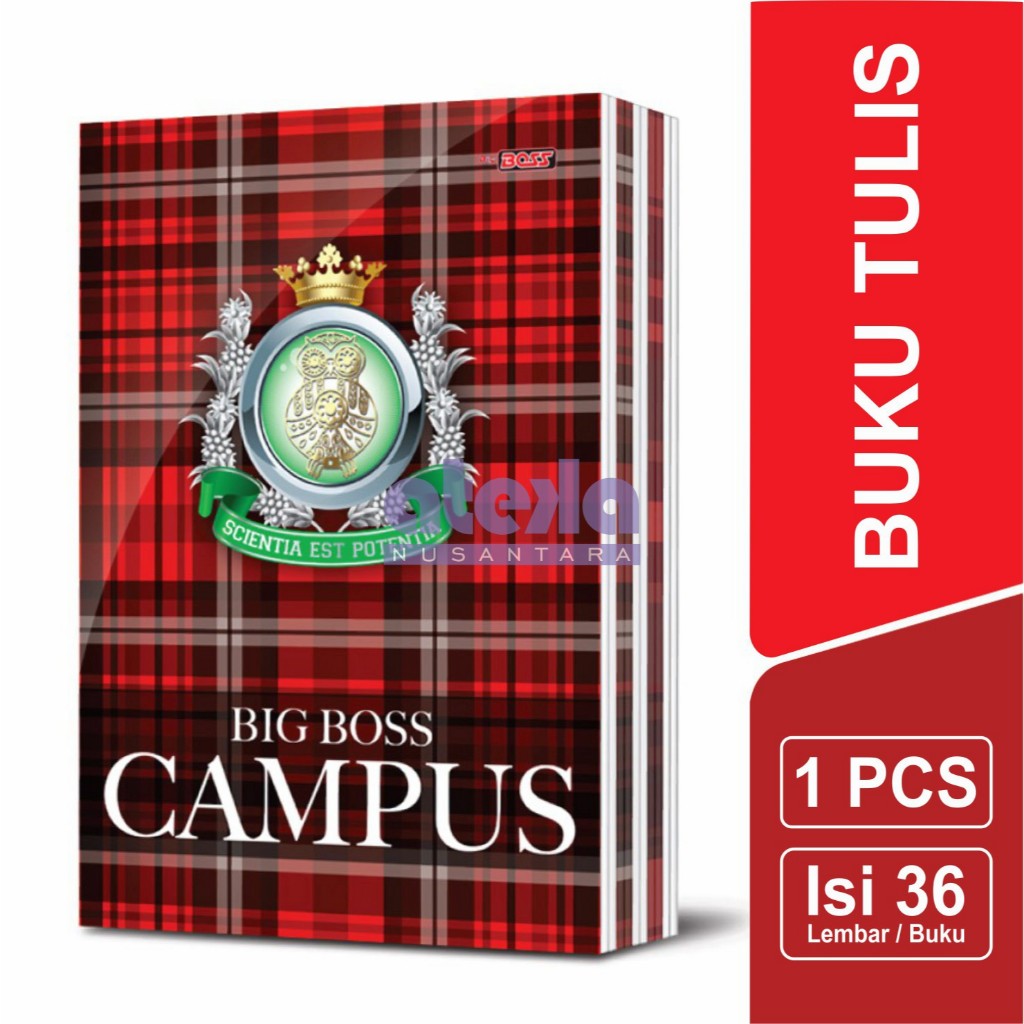 

BigBoss Campus Buku Tulis 36 Lembar - Satuan / 1 pcs