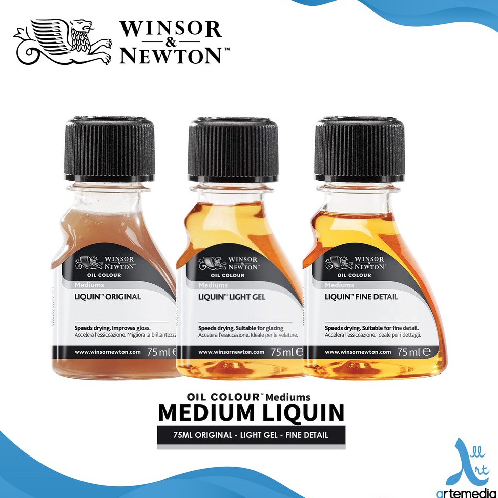 

Winsor Newton 75ml Liquin Medium Oil Painting ART P1Y8