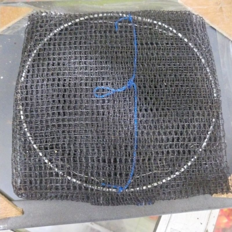 Korang Ikan 80cm Korang Waring Tempat Wadah Ikan Hacil Mancing Warna Hitam