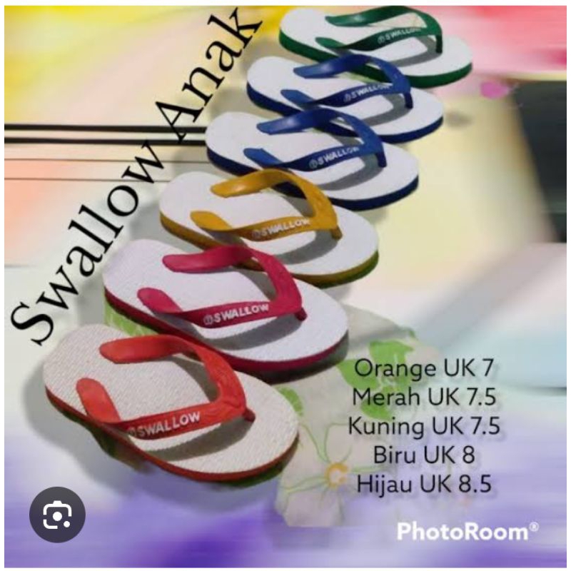 sandal swallow anak