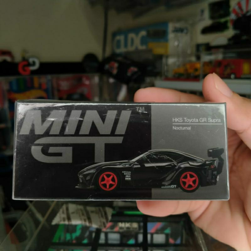 Mini GT HKS toyota GR supra nocturnal