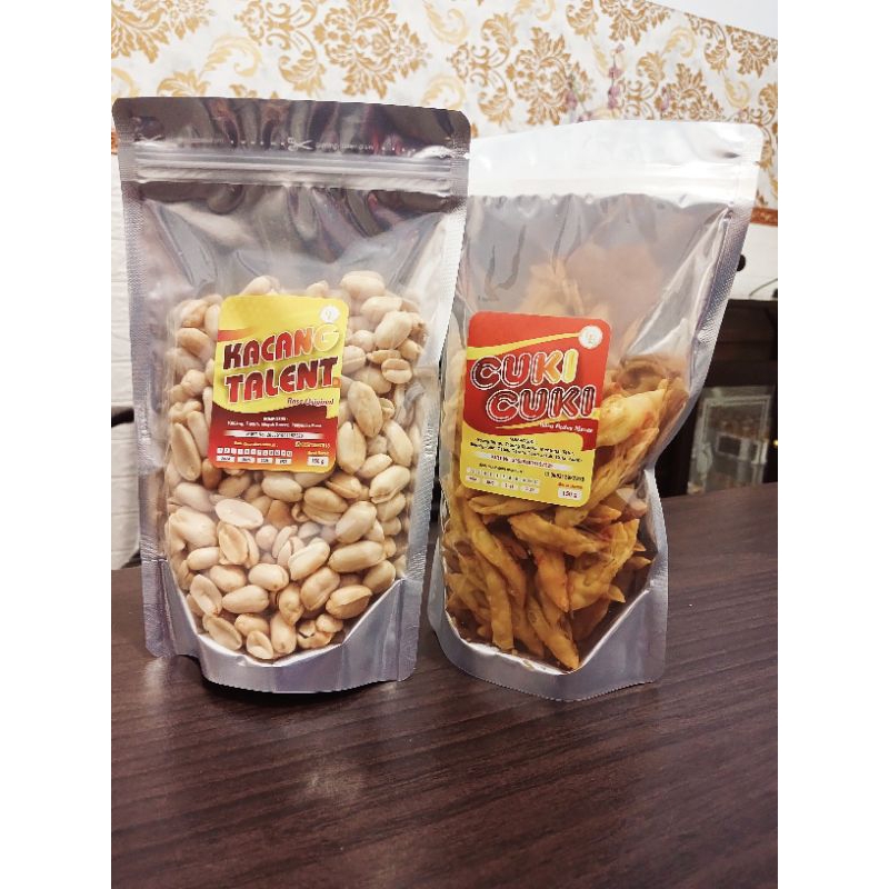 

2 Paket 1 Varian Kacang Talent dan Cuki Cuki