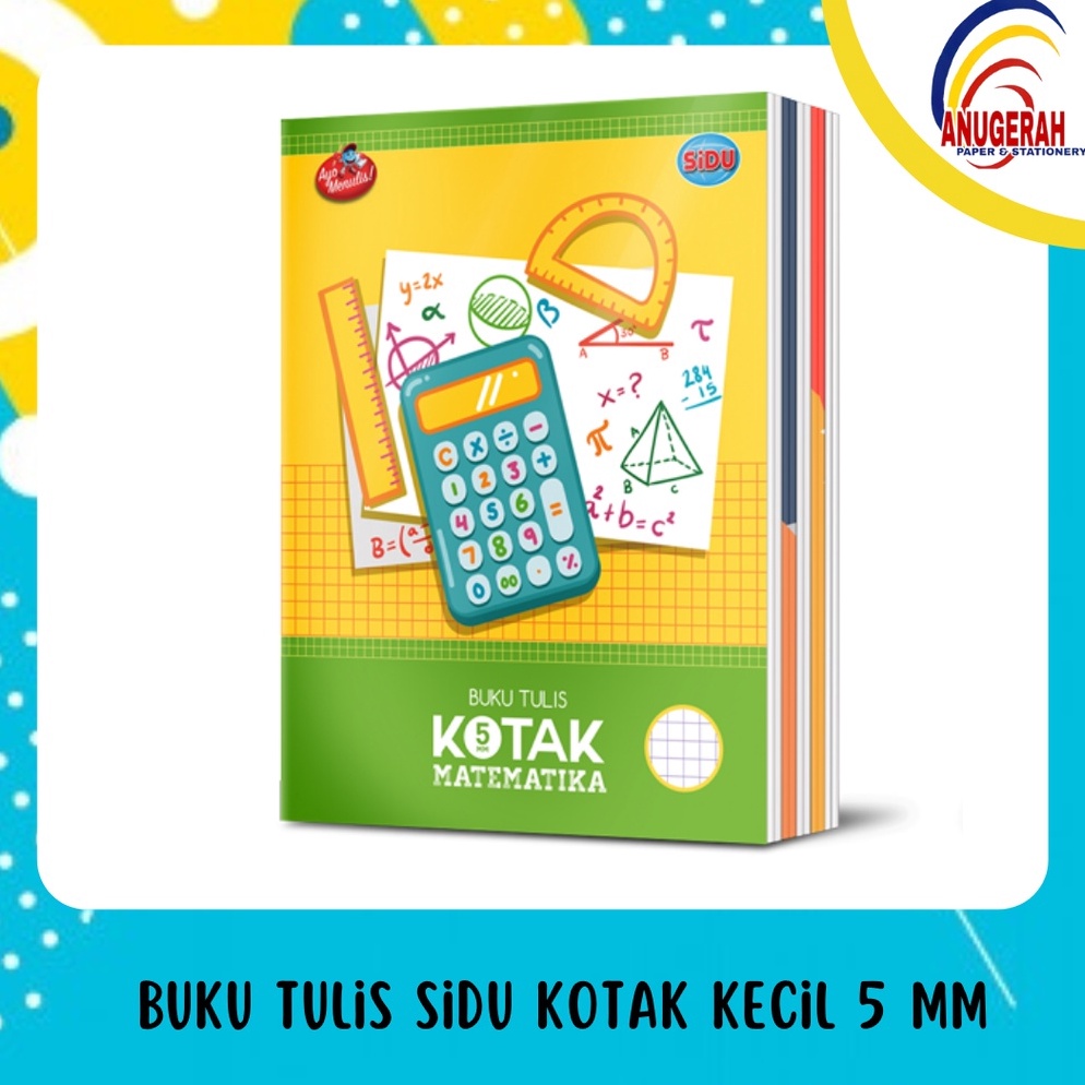 

BUKU TULIS SIDU KOTAK KECIL 5 MM PAK ART R1O7