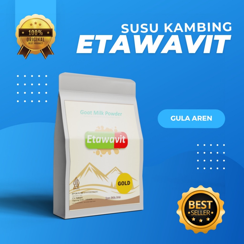 

Etawavit Susu Kambing Rasa Gula Aren Baik Untuk Kesehatan Tulang Kemasan 1 kg