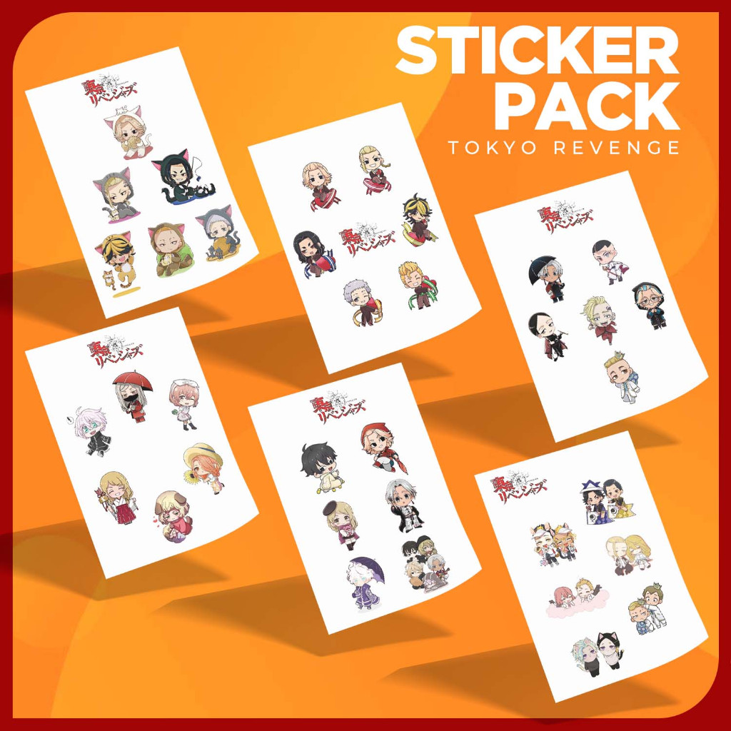 

Sticker / Stiker Pack Edisi Tokyo Revenge Untuk Handphone, Laptop, Tablet, Ipad, Helm, Sepeda, dll