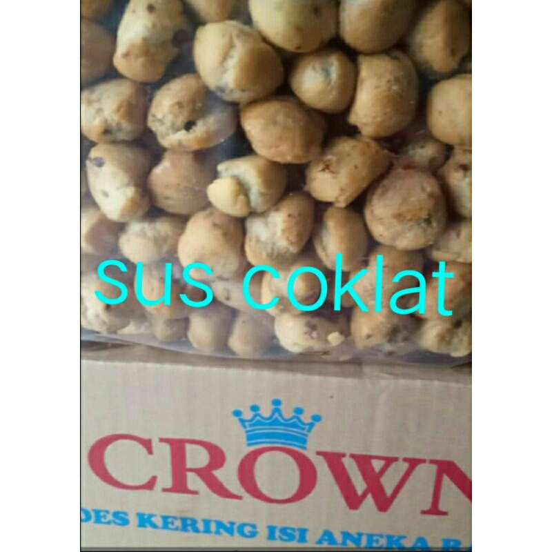

snack sus coklat 250 g snack isi coklat basah