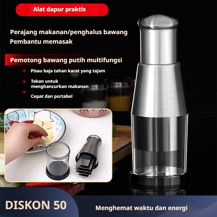 Garlic Chopper Durable Garlic Press Cutterhead Chopped Onion Crush Cuisine Multi-purpose Machine