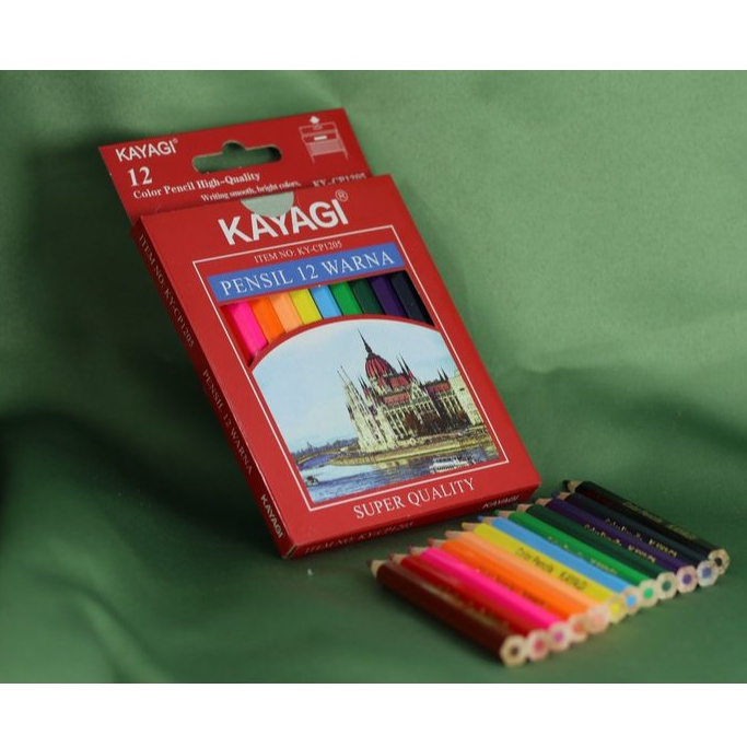 

PENSIL WARNA 12 PANJANG KAYAGI 1210/PW KAYAGI 12W KY-CP1210 PJG/0261802